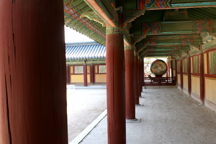 Pulguksa drum looking south