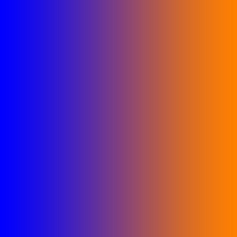 The blue-orange horizontal axis shown on its own